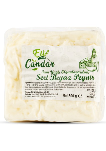Tam Yağlı Beyaz Peynir Extra 500 gr