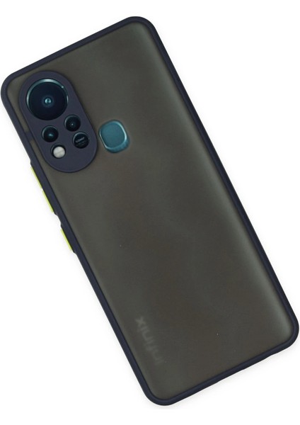 Infinix Hot 11S Kılıf Montreal Silikon Kapak - Lacivert Ferrg