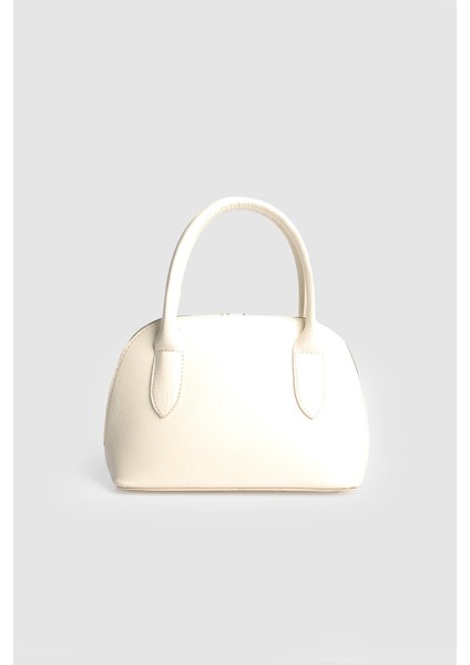 Kadın Tokyo Kemer Detaylı El ve Askılı Çanta Krem modelleri