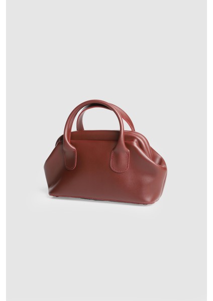 Kadın Jave El ve Çapraz Askılı Çanta Bordo