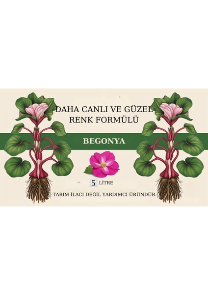 Doğal Daha Canlı ve Güzel Renk Formülü(Begonya) fiyatları