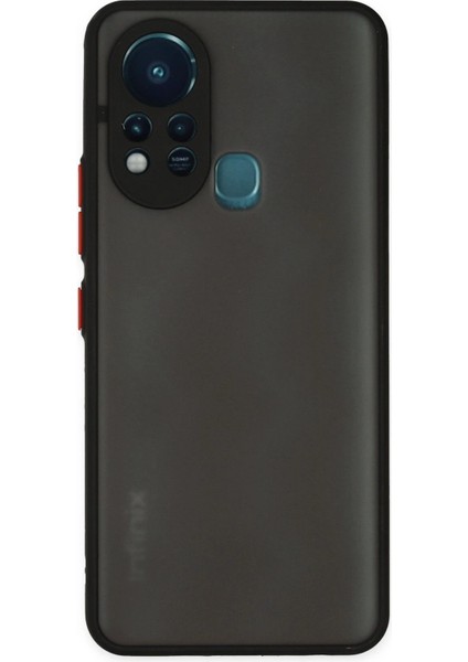 Infinix Hot 11S Kılıf Montreal Silikon Kapak - Siyah Ferrg