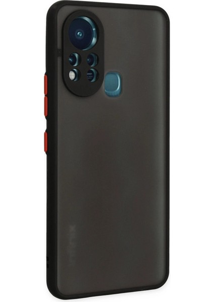 Infinix Hot 11S Kılıf Montreal Silikon Kapak - Siyah Ferrg