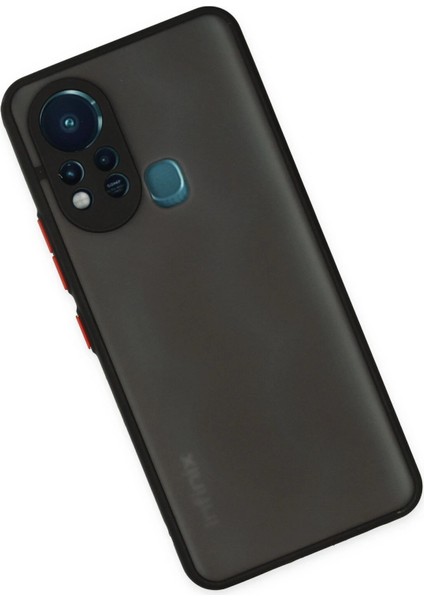 Infinix Hot 11S Kılıf Montreal Silikon Kapak - Siyah Ferrg