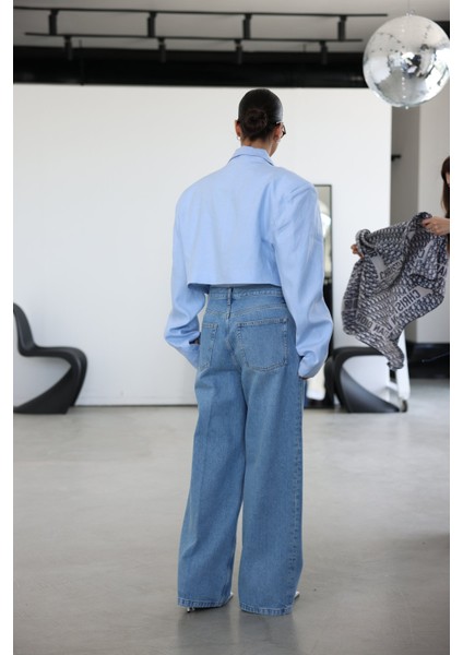 Yumuşak Dokulu Baggy Jean indirimleri