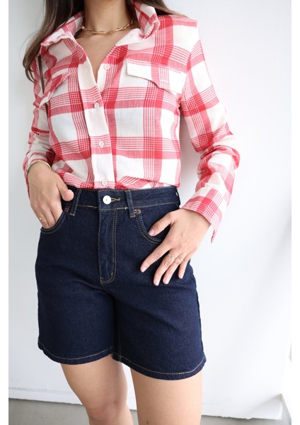 Basic Denim Şort