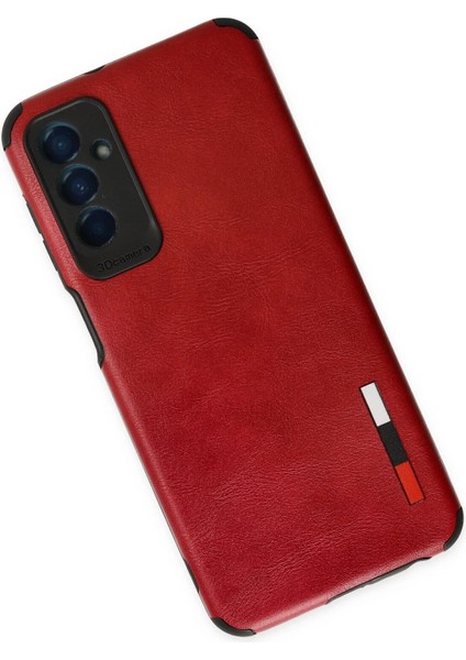 Samsung Galaxy M13 Kılıf Loop Deri Silikon - Kırmızı Ferrg fiyatları