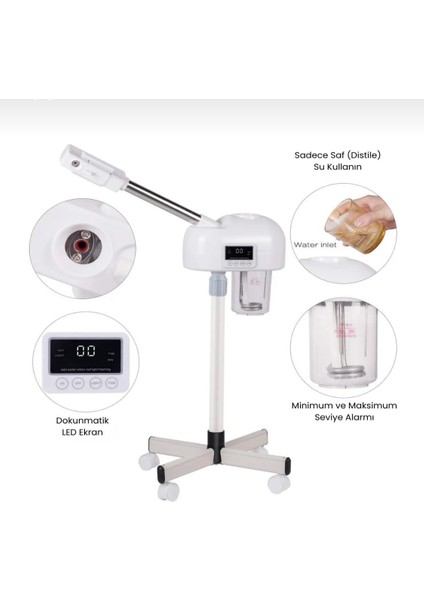 Hydrafacıal Bubble + Metal Loop+ Dijital Buhar fırsatları