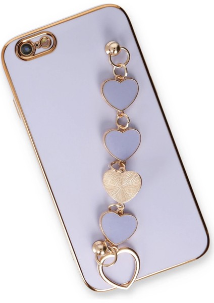 Apple iPhone 6 Kılıf Esila Silikon - Lila Nrmsa