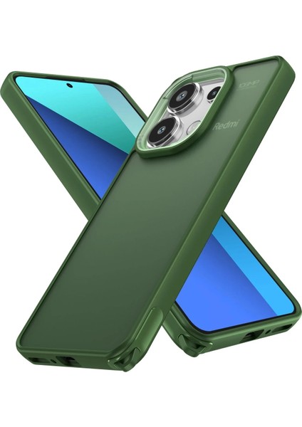 Xiaomi Redmi Note 13 4g Kılıf Elegant Kapak - Yeşil Nrmsa