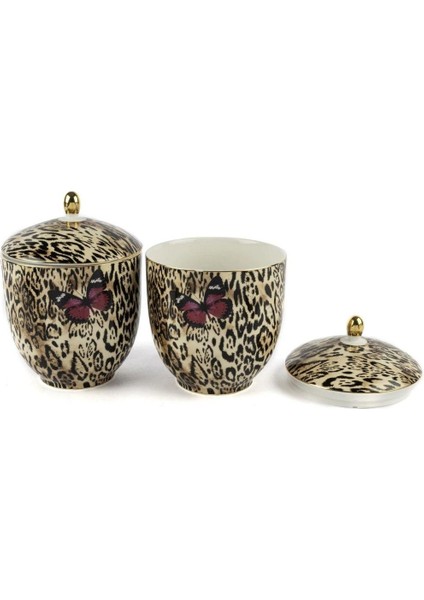 Bianco Leopar 2li Kavanoz 13X18 cm fiyatları