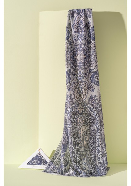 Kadın Etnik Desen Soft Tlos Şal