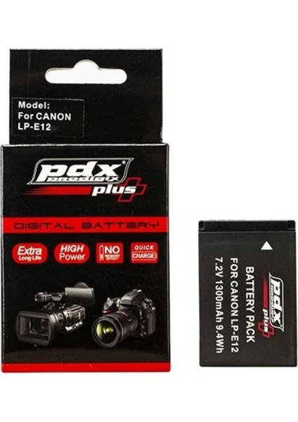 ,Canon EOS M2,EOS M10 İle Uyumlu Fotoğraf Makinesi Bataryası.