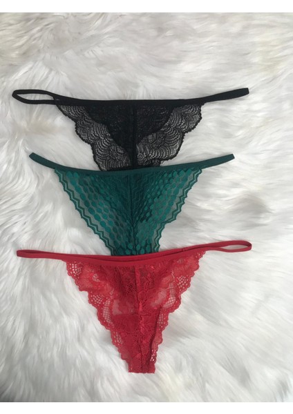 Kadın Tanga Külot 3lü