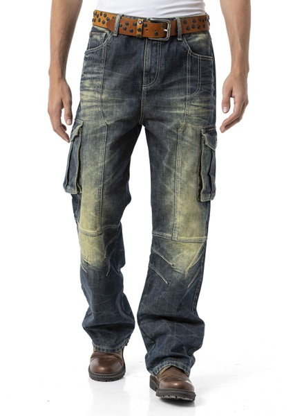 CD897 Streetflow Baggy Men Jeans