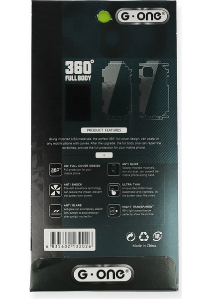 Samsung Galaxy S7 Edge 360 Mat Full Body Arka Koruyucu Ferrg