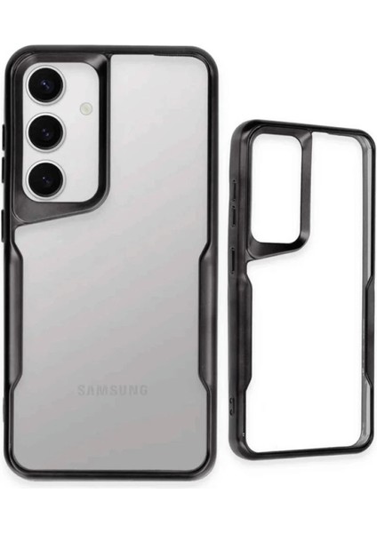 Samsung Galaxy S25 Kılıf Boyi Silikon Kapak - Lacivert Nrmsa