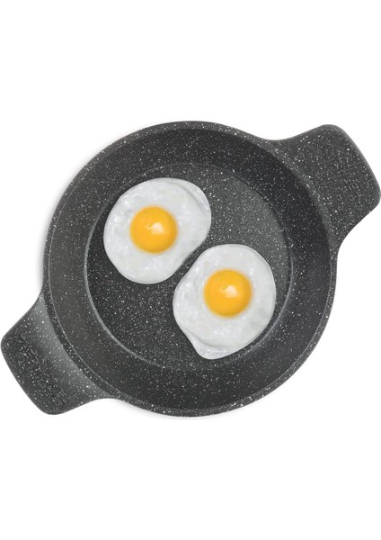 2'li Güveç Sahan Seti Granit Döküm Tava Seti 20CM 22CM