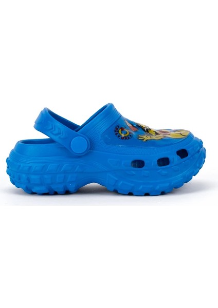 Çocuk Işıklı Mavi Eva Sandalet