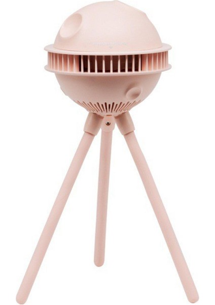 Mini Bebek Arabası Hayranı, 4 Ayarlanabilir Hız ile Kişisel Olarak Susturan, Masaüstü Şarj Edilebilir Fan Bebek Yatak Odası Açık Kamp Golf Arabası, Pembe (Yurt Dışından)