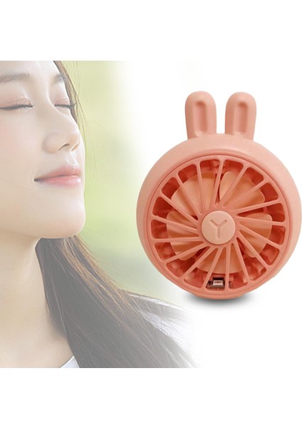 Taşınabilir Mini Watch Fan 3 Dişli 7 Işık Çocuklar Için Ayarlanabilir Yetişkinler Pembe Pembe 03 (Yurt Dışından)