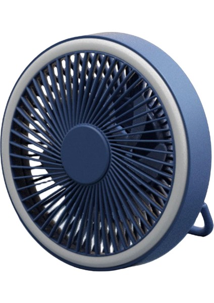 Ofis Mavisi Için Duvar Electric Fan 3 Hızlı LED Işıkları ile Kamp Fanı (Yurt Dışından)