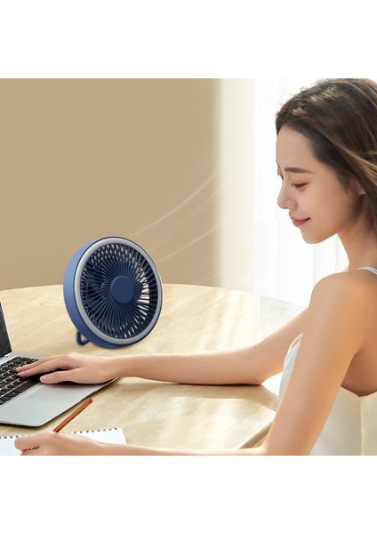 Ofis Mavisi Için Duvar Electric Fan 3 Hızlı LED Işıkları ile Kamp Fanı (Yurt Dışından) modelleri