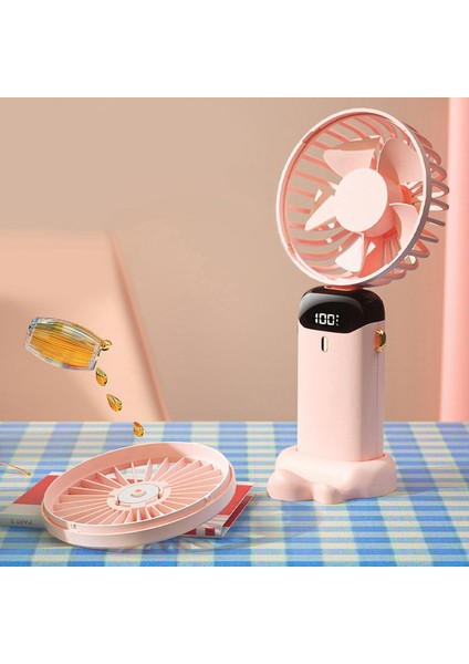 Taşınabilir Mini Fan Telefon Tutucu Soğutma Fanı Düşük Noize Seyahat Pembe Için Şarj Edilebilir (Yurt Dışından) fırsatları