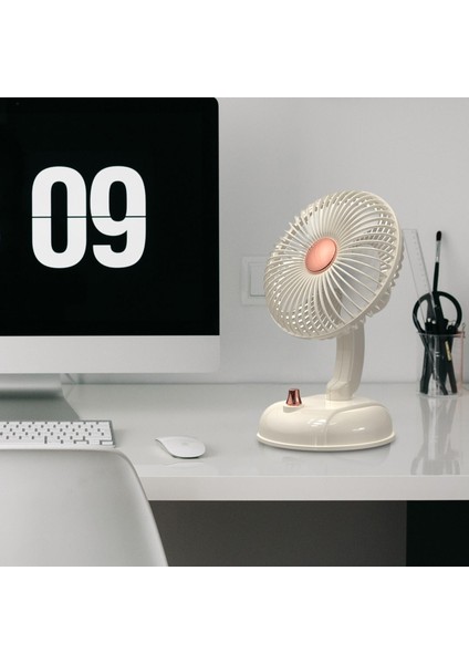 Elektrik Masası Küçük Masa Fanı Kamp Masaüstü Beyaz USB Fiş Için Düşük Gürültü Değişken Hız (Yurt Dışından) fırsatları