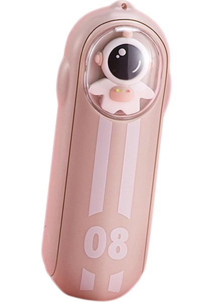 Masaüstü Fan Alanı Astronot Soğutma Fanı Hava Soğutma Fan Cep Seyahat Pembe (Yurt Dışından)