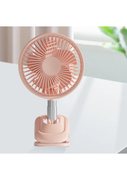 Taşınabilir USB Fan Mini Masa Masası Hava Soğutma Masaüstü Ayarlanabilir Soğutucu Pembe (Yurt Dışından) modelleri