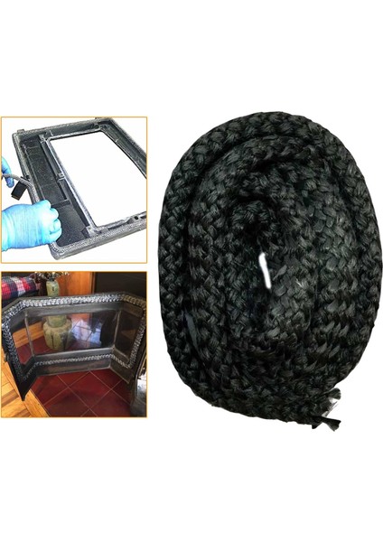 10/12/14/16MM Ahşap Kapı Conta I Yüksek Sıcaklık Conta 10MM (Yurt Dışından)
