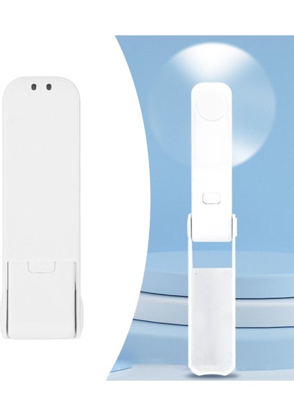 Mini El Tutuldu Kat Fanı Ayarlanabilir Taşınabilir USB Office Beyaz Küçük Için Şarj Edilebilir (Yurt Dışından) fırsatları
