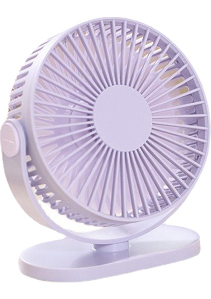USB Masa Fanı Kişisel Masa Soğutma Fanı 90 ° Yürüyüş Odası Mor Için Sessiz Ayarlama (Yurt Dışından) fiyatları