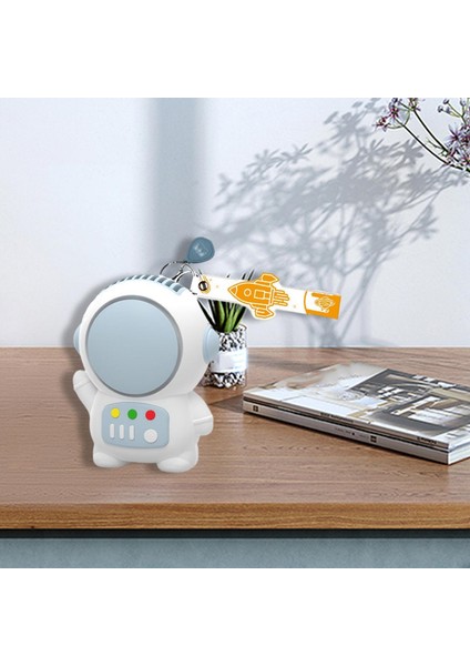 Astronot Mini USB Küçük Fan Uzaylı Şarj Taşınabilir Elden Taşınmaz Fan Yeşili (Yurt Dışından) indirimleri