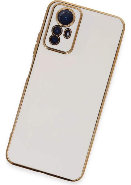 Xiaomi Redmi Note 12S Kılıf Volet Silikon - Beyaz Ferrg modelleri