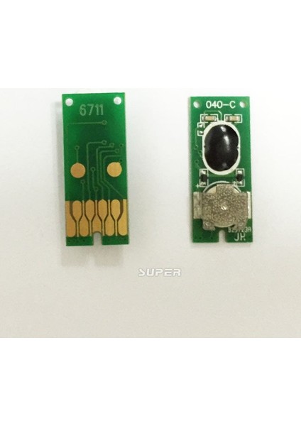 Epson Surecolor SC-T3200 T5200 T7200 Mavi Tek Kullanımlık Chip