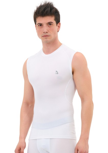 Kolsuz Compression Spor Body Gym Fitness Biker T-Shirt