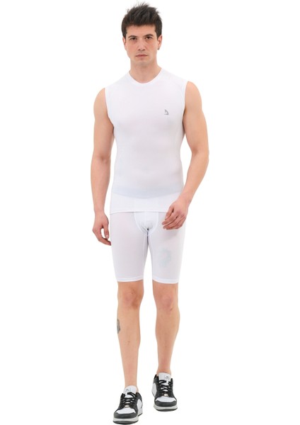 Kolsuz Compression Spor Body Gym Fitness Biker T-Shirt fiyatları