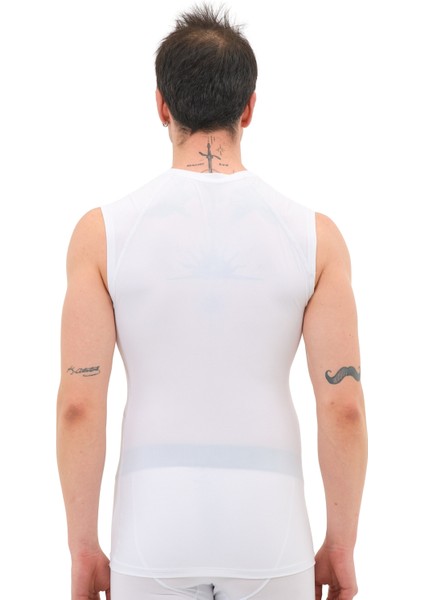 Kolsuz Compression Spor Body Gym Fitness Biker T-Shirt indirimleri