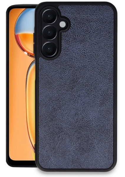 Samsung Galaxy A26 Kılıf Aras Deri Kapak - Lacivert Nrmsa