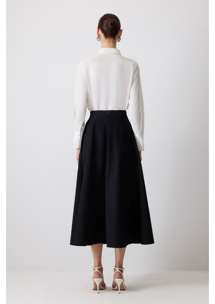 A Kesim Gabardin Etek