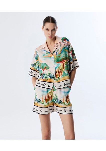 Görsel Baskılı Sloganlı Gömlek TS1250025173033 fiyatları