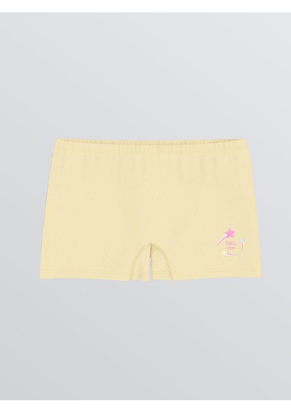 Sari Baskılı Kız Çocuk Boxer 3'lü (S5) fiyatları