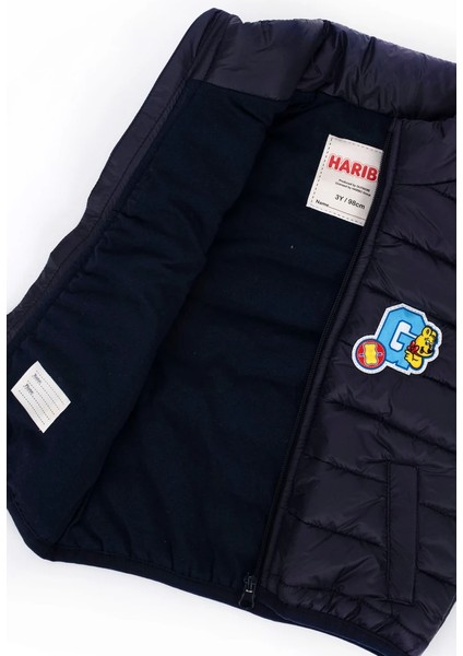 Erkek Çocuk Lacivert Yelek modelleri