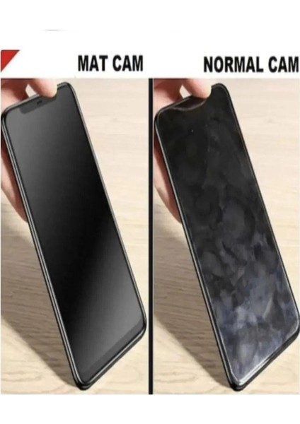 Samsung Galaxy A10 Uyumlu Mat Seramik Nano Kırılmaz Ekran Koruyucu -Anti Static- Parmak Izi Bırakmaz