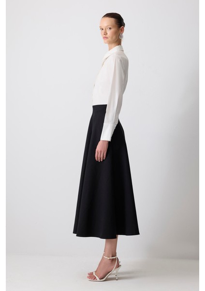 A Kesim Gabardin Etek