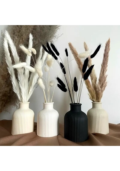 Çizgili Vazo,pampas Vazosu,kurutulmuş ve Yapay Çiçek Vazosu modelleri