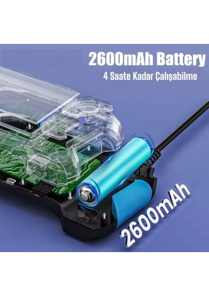 360 Motorlu Ekranlı Çift Lensli 5 Metre Yılan Kamera
