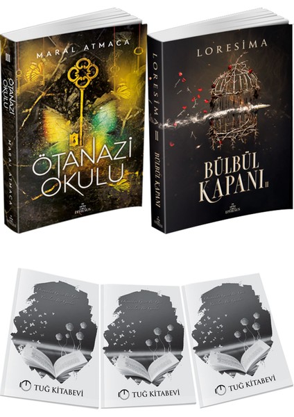 Bülbül Kapanı 2 ve Ephesus Yayınları Ötanazi Okulu 3 Maral Atmaca 2li Set + Hediyeli